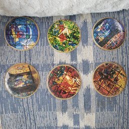 6 Vintage Coasters