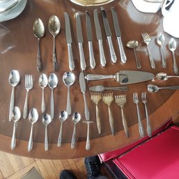 Mixed Lot Of Stainless & Sterling Silverware