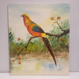 Oil Painting On Canvas 'bird In The Wild'