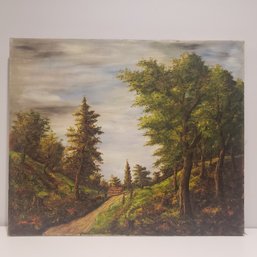 Oil Painting On Canvas ' Forest Trail'