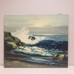 Oil Painting On Canvas 'ocean Waves'