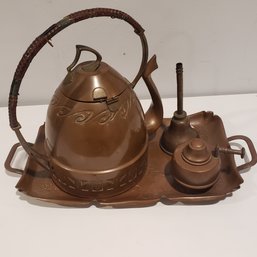 Vintage Tea Set With Tray