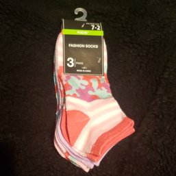 Kids Fashion Socks 3 Pairs