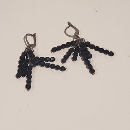 Pair Of Women's Dangle Earrings Costume Jewelry