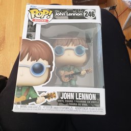 John Lennon Funko Pop Damaged Box