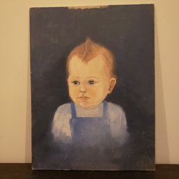 Baby Portrait Oil Painting
