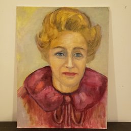 Oil Painting Portrait Of Woman