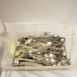 Large Mystery Box Of Silverware