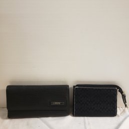 Black Wallets One Kenneth Cole NEW