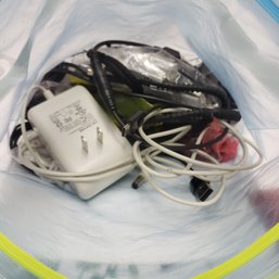 Large Bag Of Wires And Cables Accessories