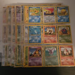Huge Binder Collection Lot Of 136 Pokemon Cards Mixed WOTC - XY Holos