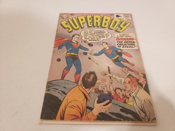 Superboy #68, Oct. 1958 - Bizarro Origin / 1st Appearance!! Comic COMPLETE