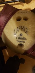 Caprice By Columbia Bowling Ball In Faux Leather Bag