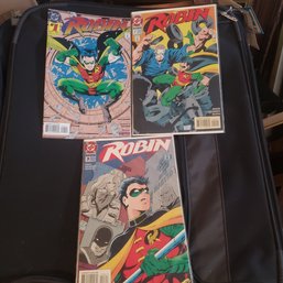 Collection Of Robin Comics 1, 2 And 3!