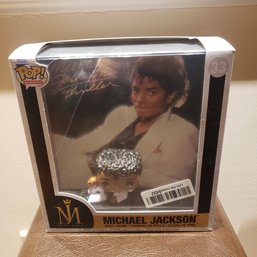 Michael Jackson Funko Pop Album Cover, Damaged Box