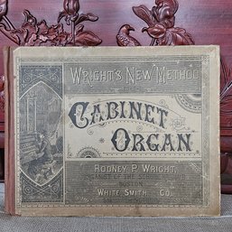 Wright's New Method Cabinet Organ Music Book