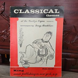 Classical Themes At The Wurlitzer Organ Volume 2 Music Book