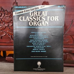 Great Classics For Organs Music Book