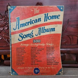 The American Home Song Album Music Book
