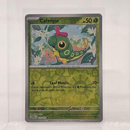 Caterpie Reverse Holo Pokemon 151 S & V Pokemon Card