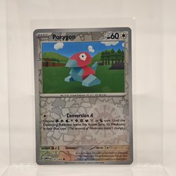 Porygon Reverse Holo Pokemon 151 S & V Pokemon Card