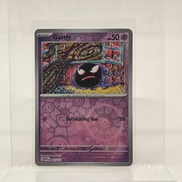 Gastly Reverse Holo Pokemon 151 S & V Pokemon Card