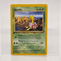 1st Edition Shuckle Neo Series Vintage Pokemon Card