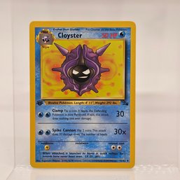 1st Edition Cloyster Fossil Series Vintage Pokemon Card