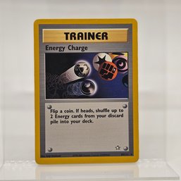Energy Charge Neo Series Vintage Pokemon Card