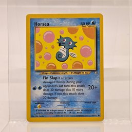 Horsea Neo Series Vintage Pokemon Card