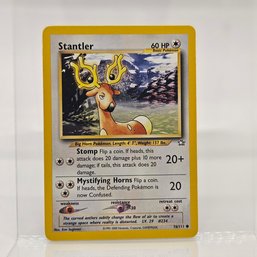 Stantler Neo Series Vintage Pokemon Card