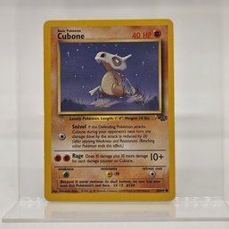 Cubone Jungle Set Vintage Pokemon Card