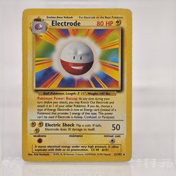 Electrode Base Set Vintage Pokemon Card