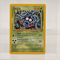 Tangela Base Set Vintage Pokemon Card