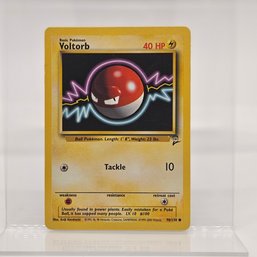 Voltorb Base Set 2 Vintage Pokemon Card
