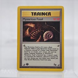 1st Edition Mysterious Fossil Vintage Pokemon Card Fossil Set