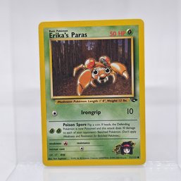 Erika's Paras Vintage Pokemon Card Gym Series