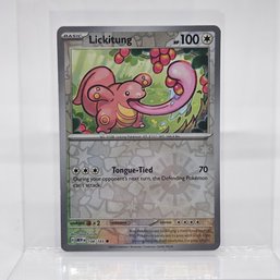Likitung Reverse Holo Pokemon Card 151 S & V