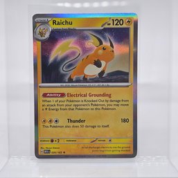 Raichu Holo Pokemon Card 151 S & V