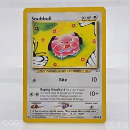 Snubbull Vintage Pokemon Card Neo Set