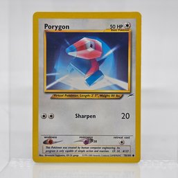 Porygon Vintage Pokemon Card Neo Set