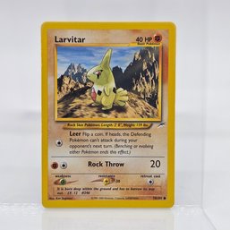 Larvitar Vintage Pokemon Card Neo Set
