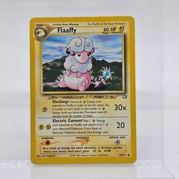 Flaaffy Vintage Pokemon Card Neo Set