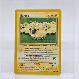Mareep Vintage Pokemon Card Neo Set