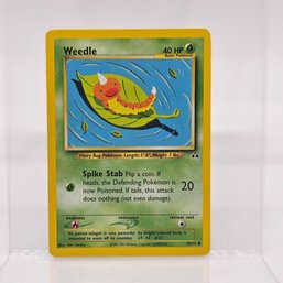 Weedle Vintage Pokemon Card Neo Set
