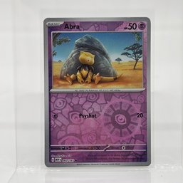 Abra Reverse Holo S&V 151 Pokemon Card