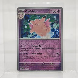 Clefable Reverse Holo S&V 151 Pokemon Card