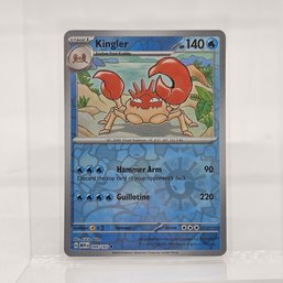 Krabby Reverse Holo S&V 151 Pokemon Card