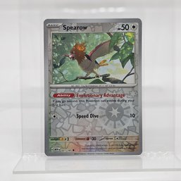 Spearow Reverse Holo S&V 151 Pokemon Card