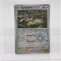Farfetch'd Reverse Holo S&V 151 Pokemon Card